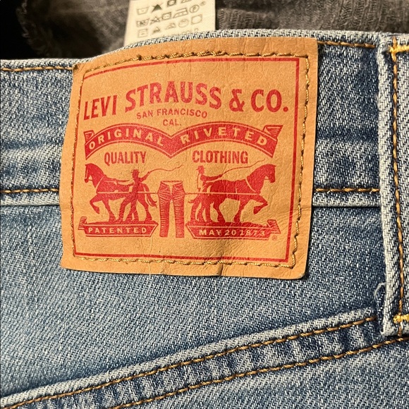 Levi's | Jeans | Levis Light Blue Rib Cage Straight | Poshmark